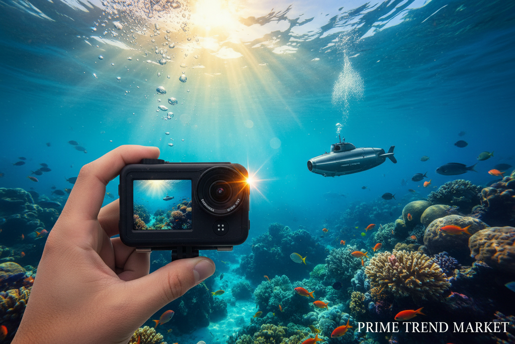 Mini Smart HD Outdoor Waterproof Action Camera | 4K | Diving | Sports | Helmet Cam — Prime Trend Market