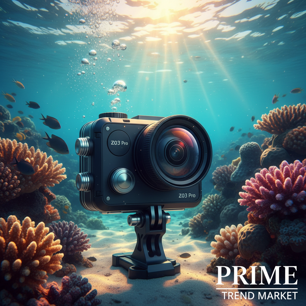 Z03 Pro Waterproof Action Camera – HD 1080p WiFi & 150° Wide Angle — Prime Trend Market