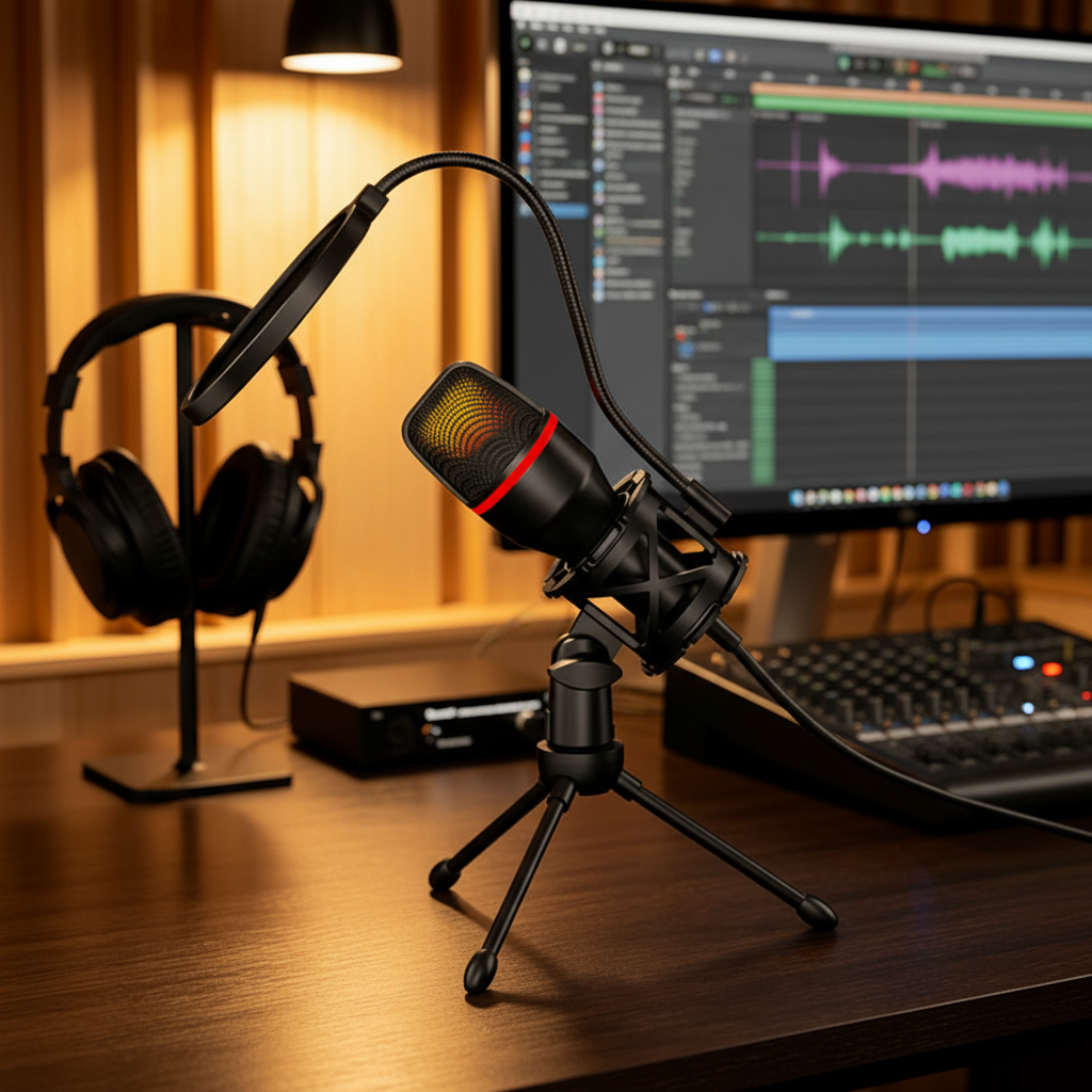 USB Mic - Podcast Studio