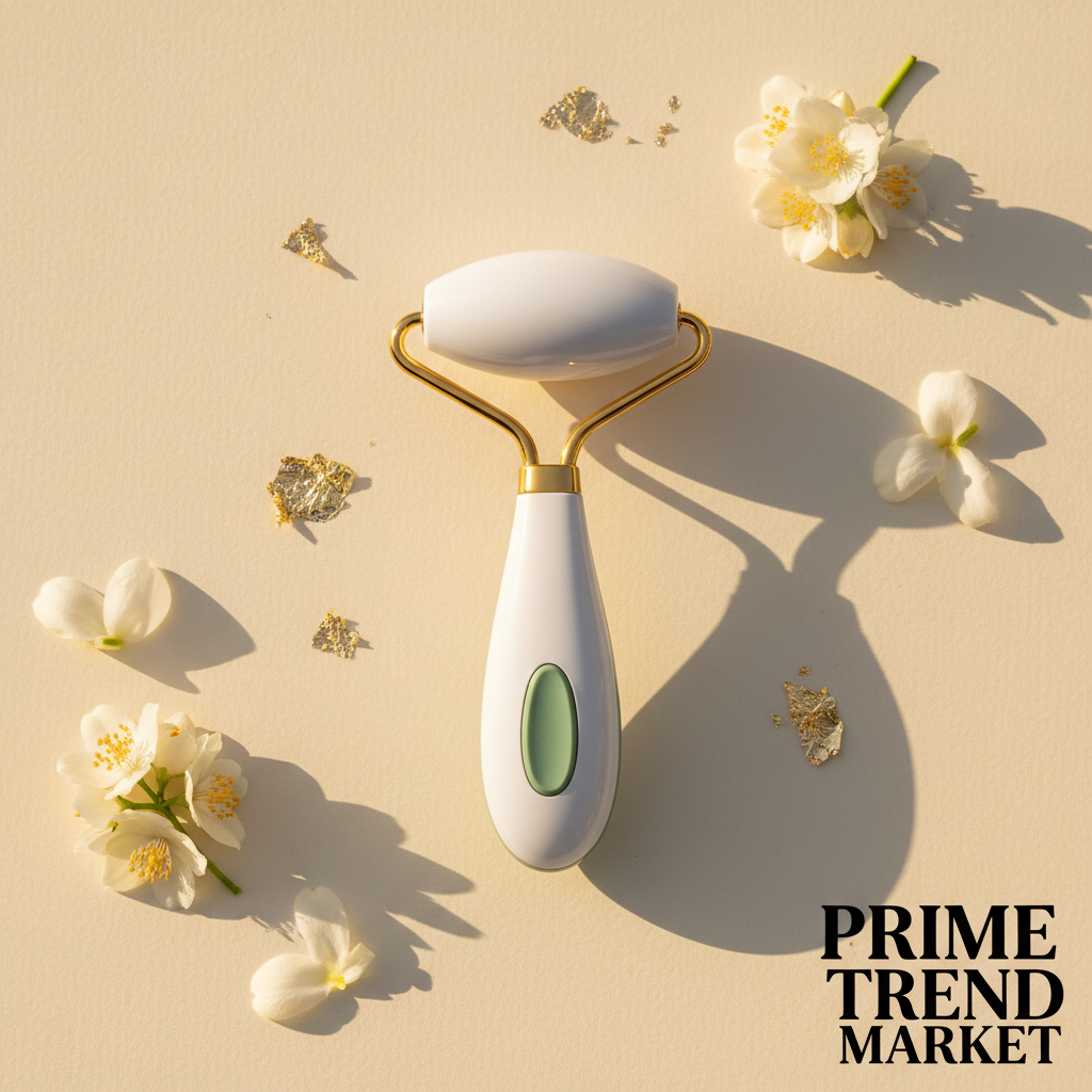 Luxury V-Face Roller Lifting Device — EMS Facial Slimming, Firming & Contouring Beauty Tool — Eliza & Tuan