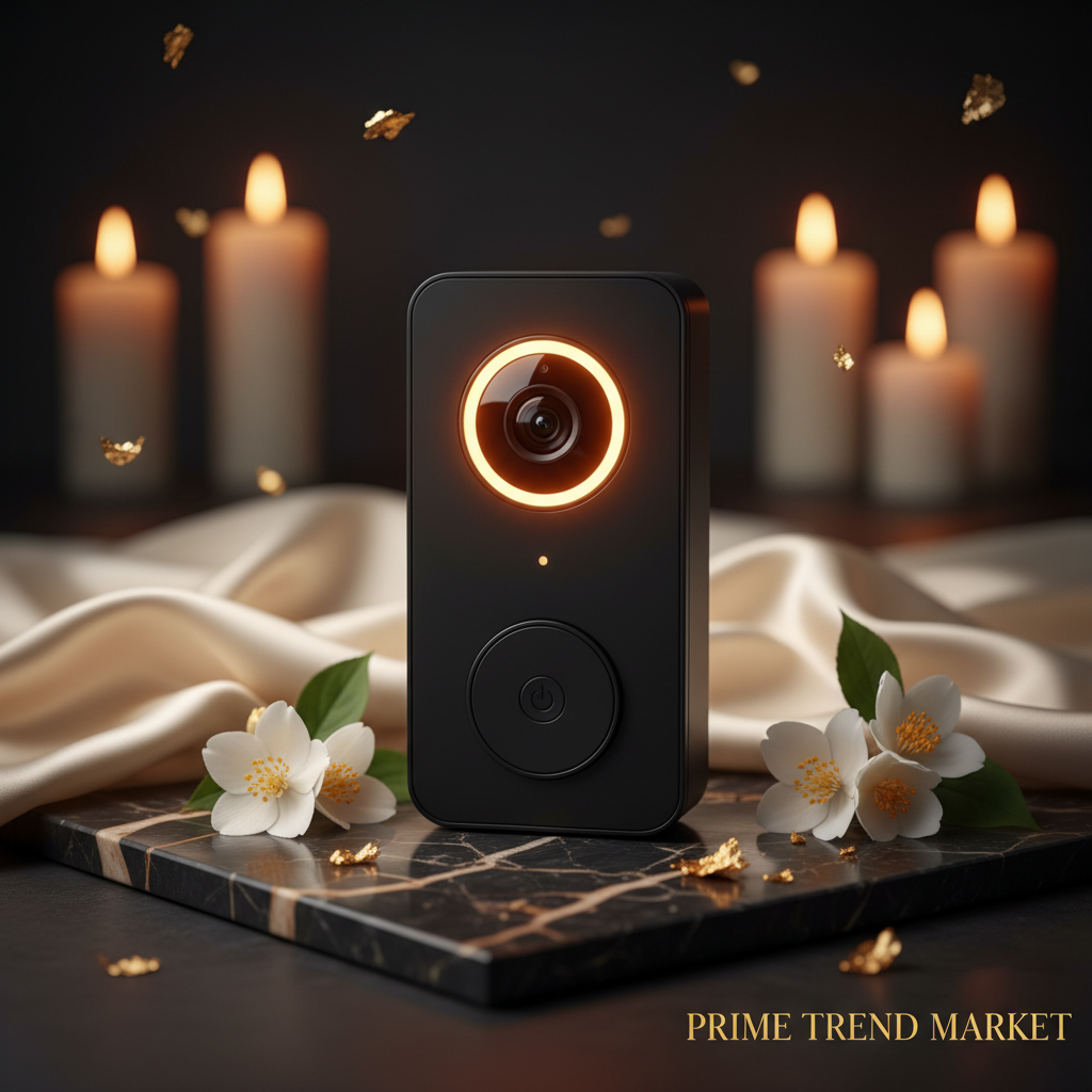 Smart Wireless Video Doorbell Camera | No-Drill Install, HD Night Vision, Two-Way Talk & Cloud Storage — Prime Trend Market