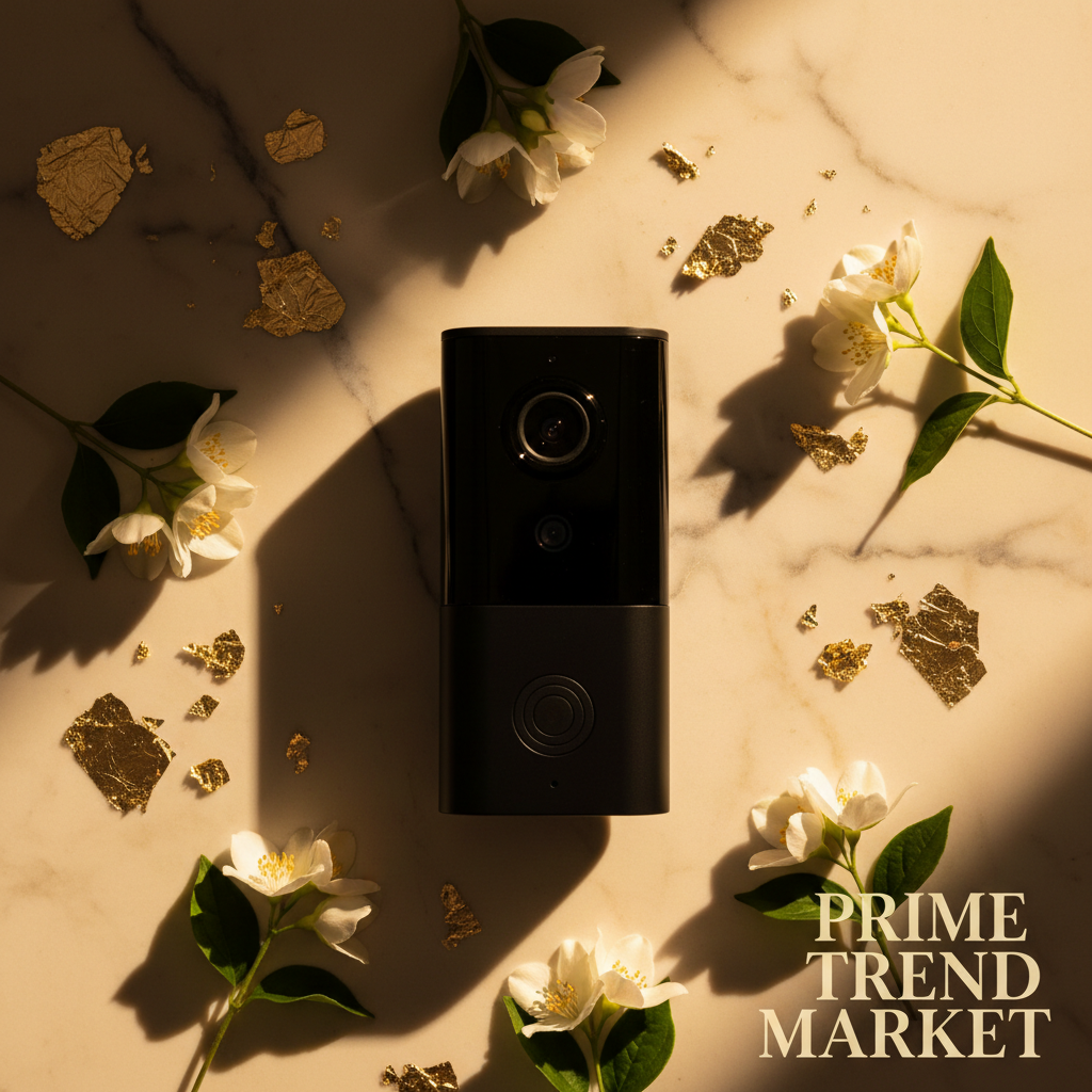 Smart Wireless Video Doorbell Camera | No-Drill Install, HD Night Vision, Two-Way Talk & Cloud Storage — Prime Trend Market
