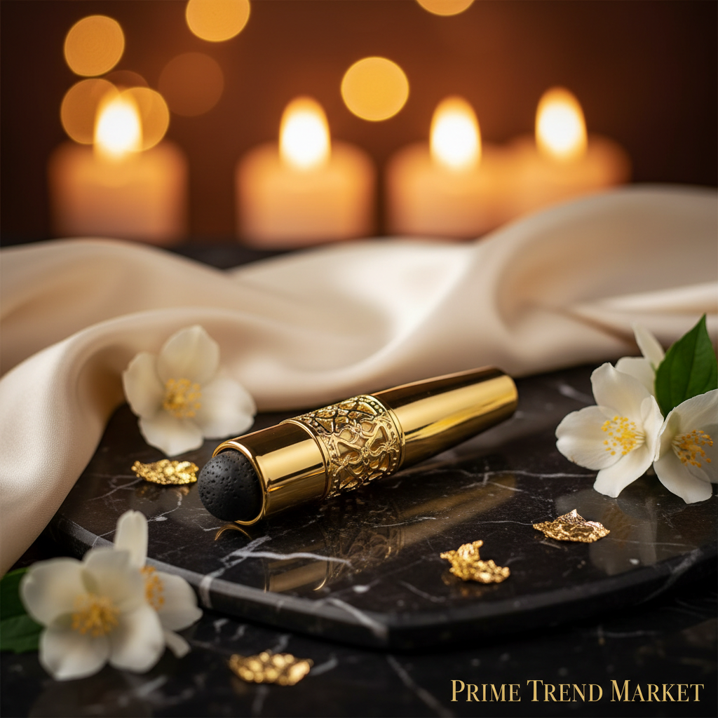 Luxury Volcanic Stone Oil Absorbing Roller — Pore Minimizing & Skin Mattifying Beauty Tool — Prime Trend Market