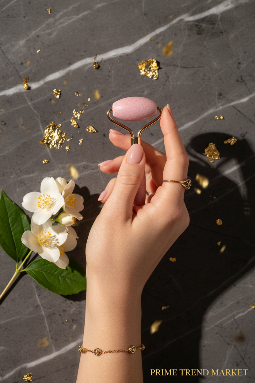 Luxury Volcanic Stone Oil Absorbing Roller — Pore Minimizing & Skin Mattifying Beauty Tool — Prime Trend Market