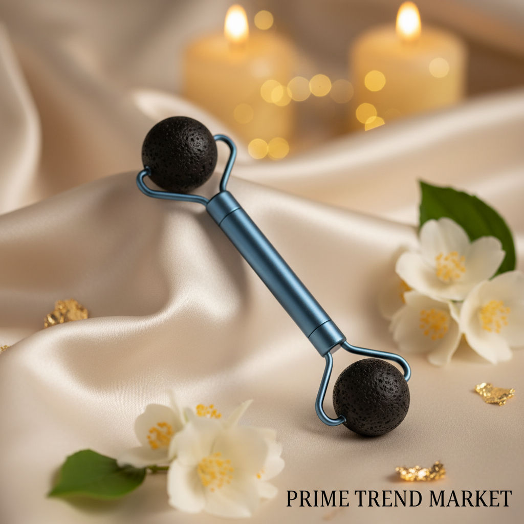 Luxury Volcanic Stone Oil Absorbing Roller — Pore Minimizing & Skin Mattifying Beauty Tool — Prime Trend Market