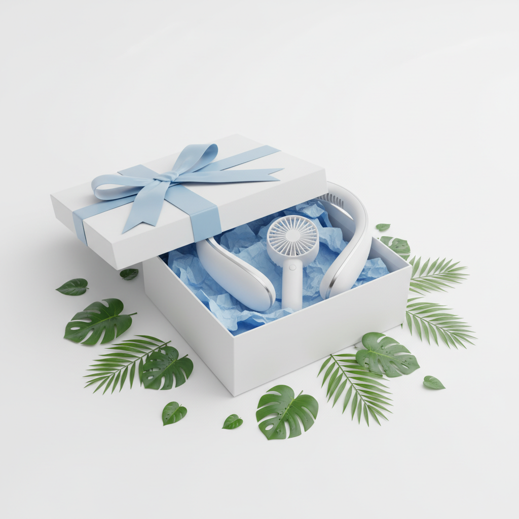 Wearable Fan Duo - Gift Box