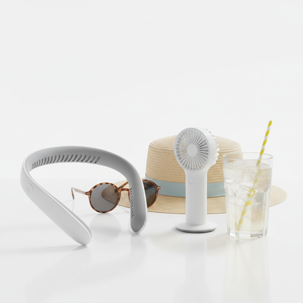 Wearable Fan Duo - Summer Lifestyle
