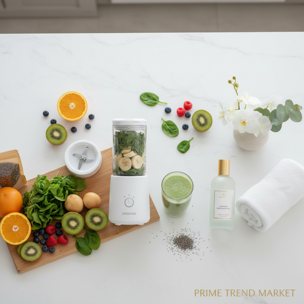 Wellness Bundle Flat Lay