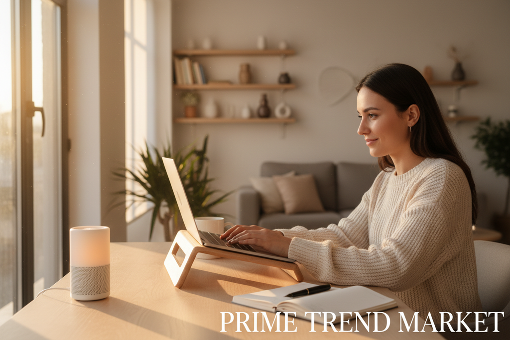 Work From Home Sound Bundle | Soundbar + White Noise Speaker + Laptop Stand — Prime Trend Market