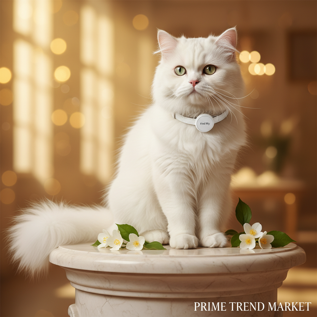 Luxury Apple Find My Pet & Keychain Tracker — Anti-Lost Location Device for Pets, Keys & Bags — Prime Trend Market