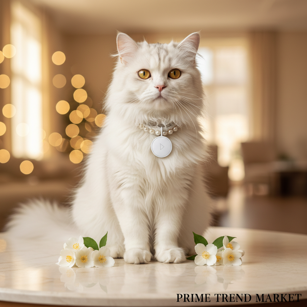 Luxury Smart Bluetooth Pet & Item Tracker — Anti-Lost GPS Locator for Pets, Keys & Bags — Prime Trend Market