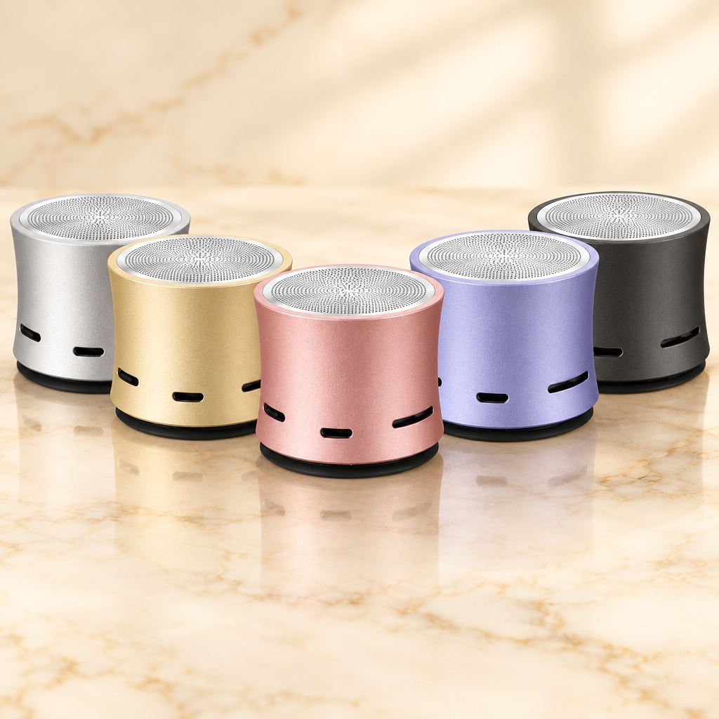 Wireless Phone Speaker — Plug & Play, No Bluetooth Needed, 8Hr Battery, 5 Colors