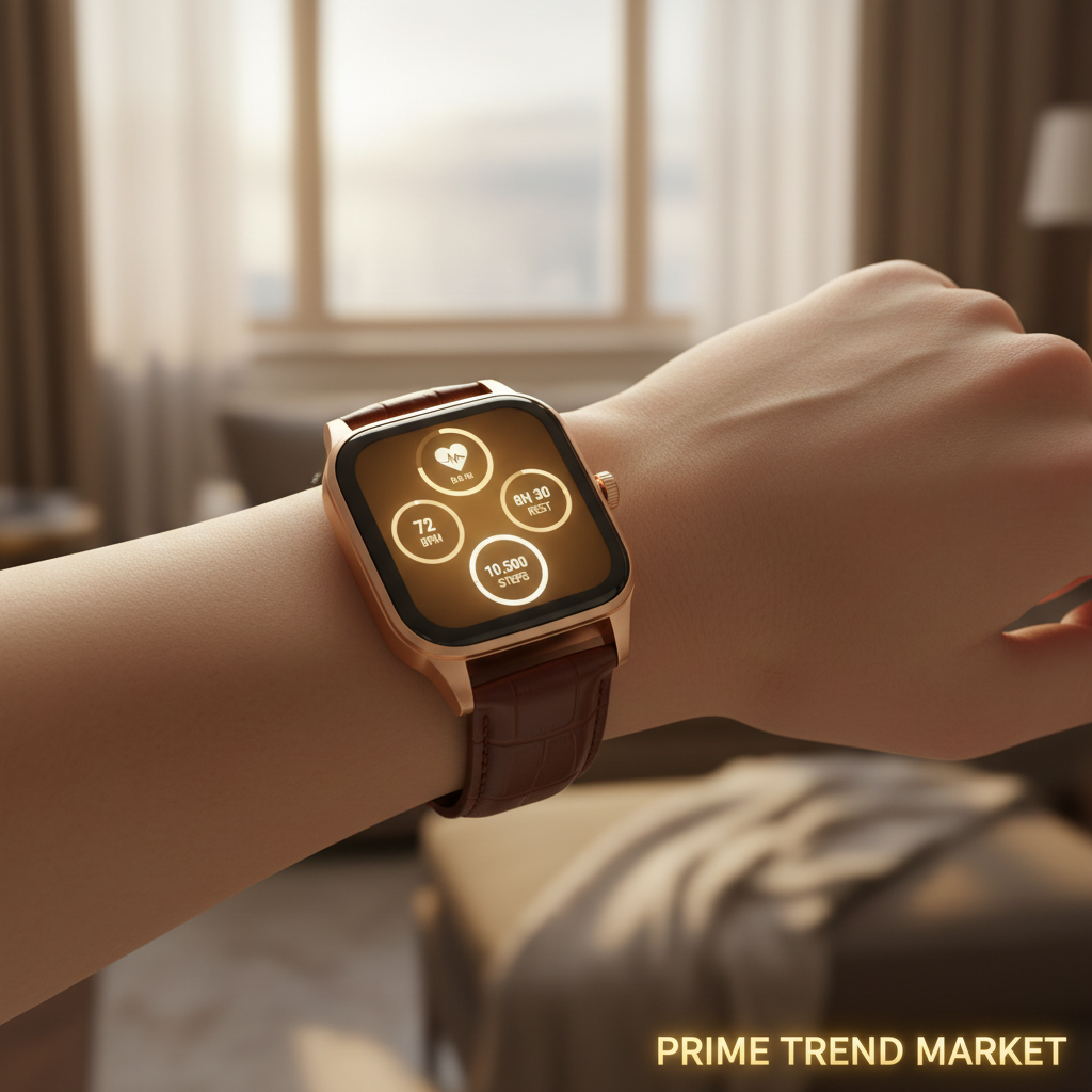 His & Hers Watch Bundle | Full Touch Smartwatch + ZD5UM AI Smart Watch — Prime Trend Market