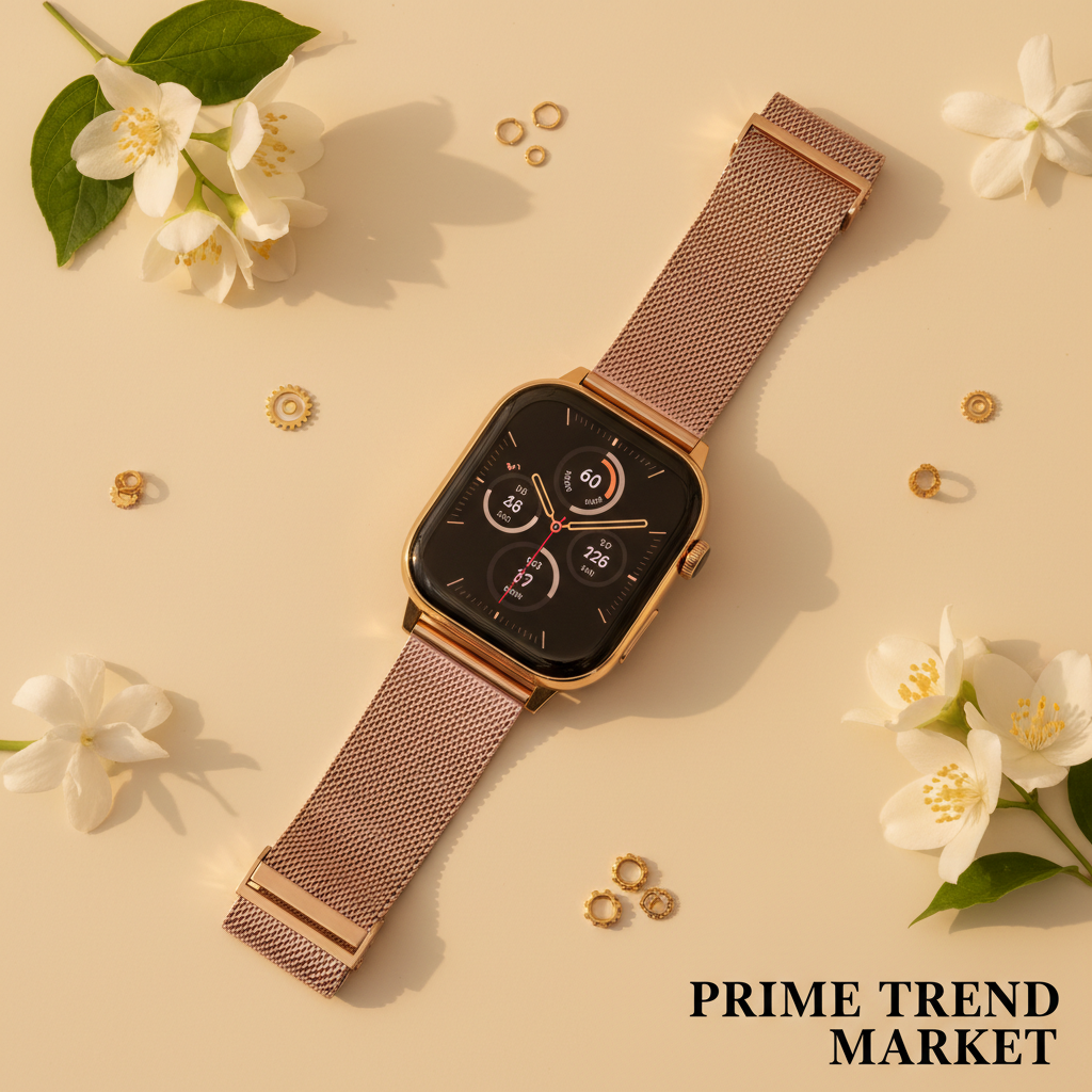 ZL54C Smart Watch — AI Voice Assistant, Fitness Tracker & AMOLED Display — Prime Trend Market